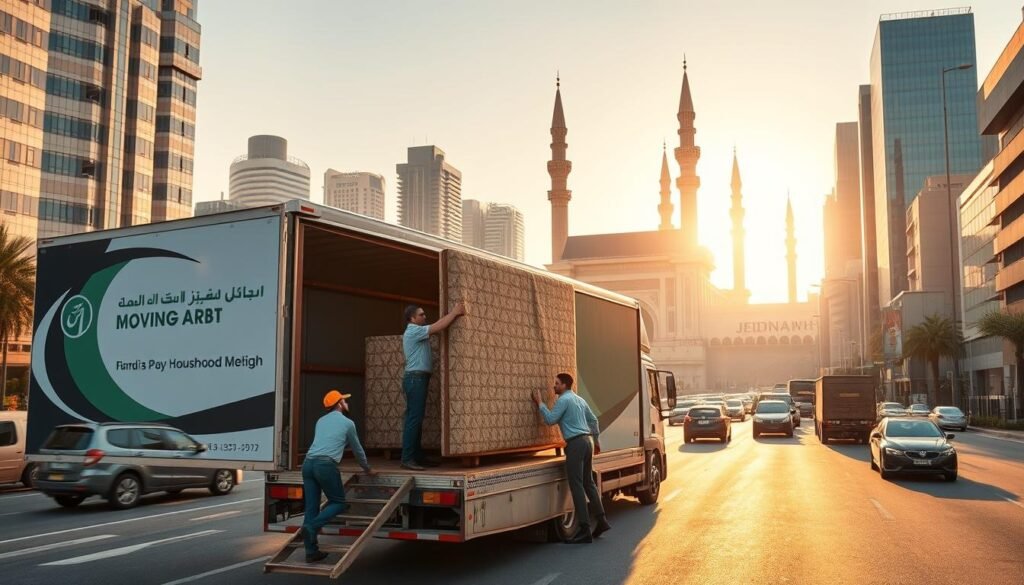 نقل عفش من جدة إلى مكة المكرمة