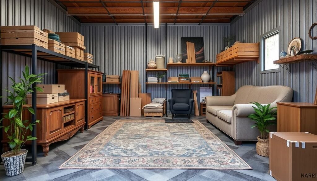 تخزين العفش والأثاث