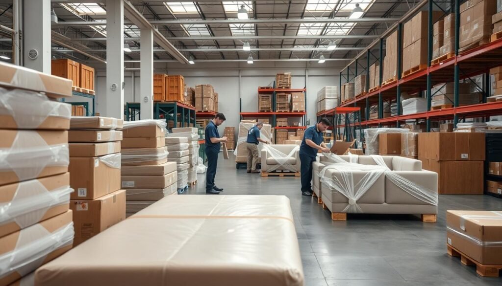 خدمات التغليف والتعبئة الاحترافية