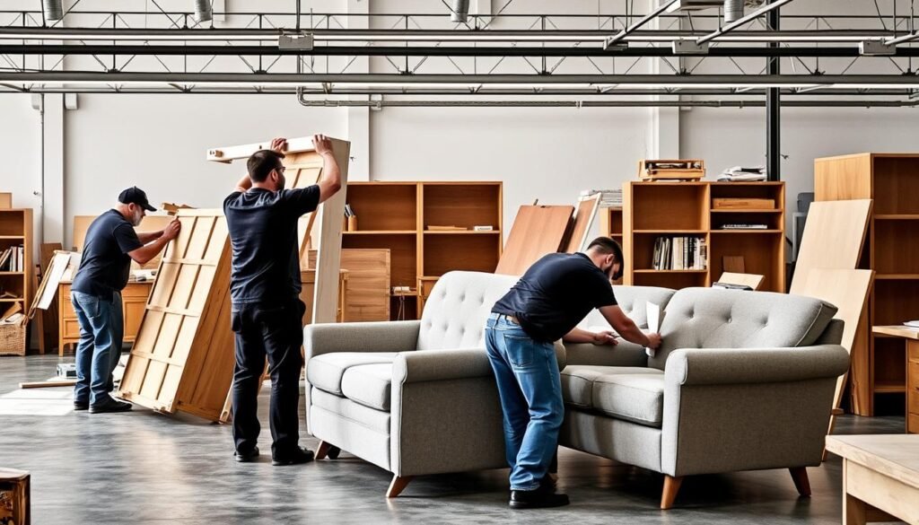 خدمات فك وتركيب الأثاث جدة الجبيل