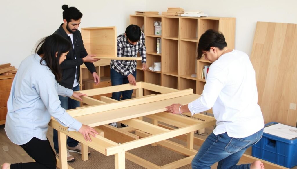 خدمات فك وتركيب وتغليف الأثاث في جدة