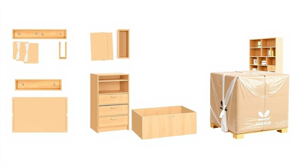 خدمات فك وتركيب وتغليف العفش