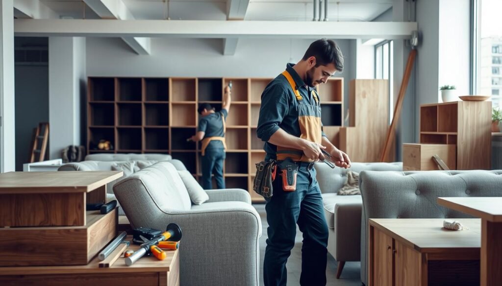 خدمة فك وتركيب الأثاث جدة