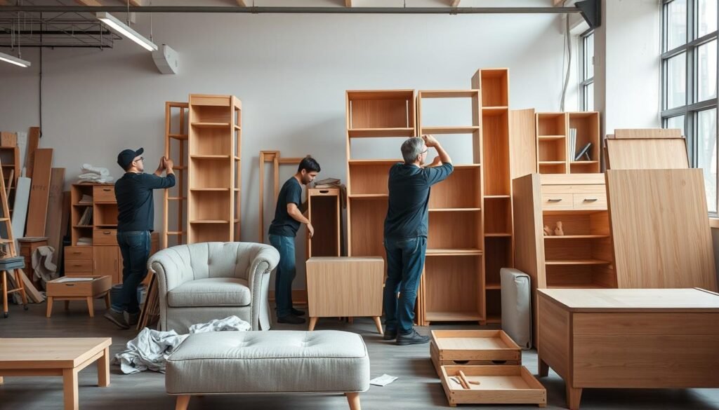 خدمة فك وتركيب الأثاث جدة الجبيل