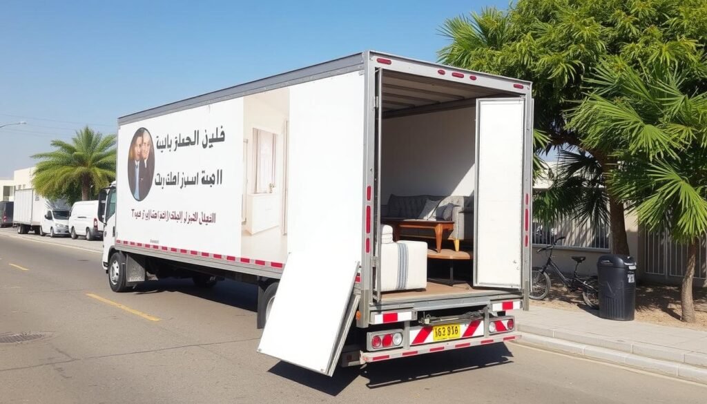 سيارات نقل عفش مجهزة من جدة إلى الجبيل