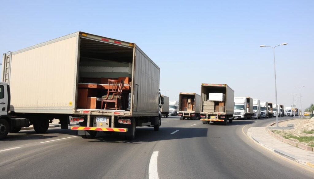 سيارات نقل عفش من جدة إلى مكة