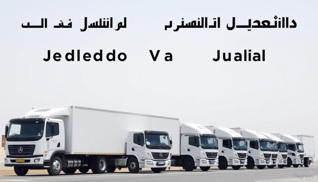 شركات نقل عفش من جدة إلى الجبيل