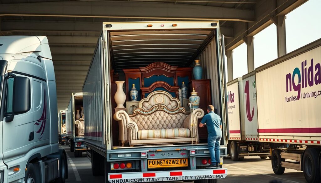 شركة نقل عفش من جدة إلى مكة