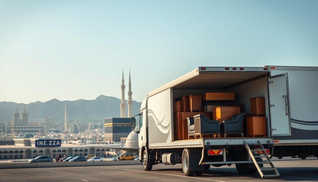 شركة نقل عفش من جدة إلى مكة