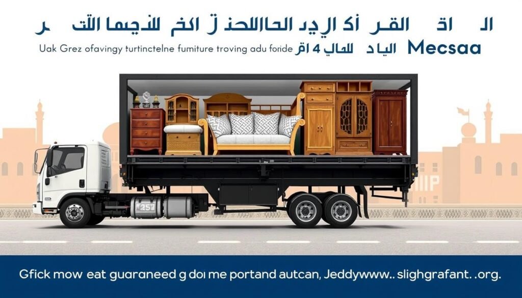 شركة نقل عفش من جدة إلى مكة مع ضمان