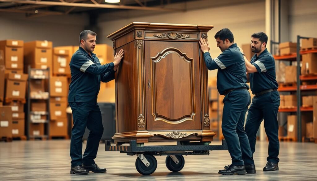 فريق العمل المتخصص في نقل العفش