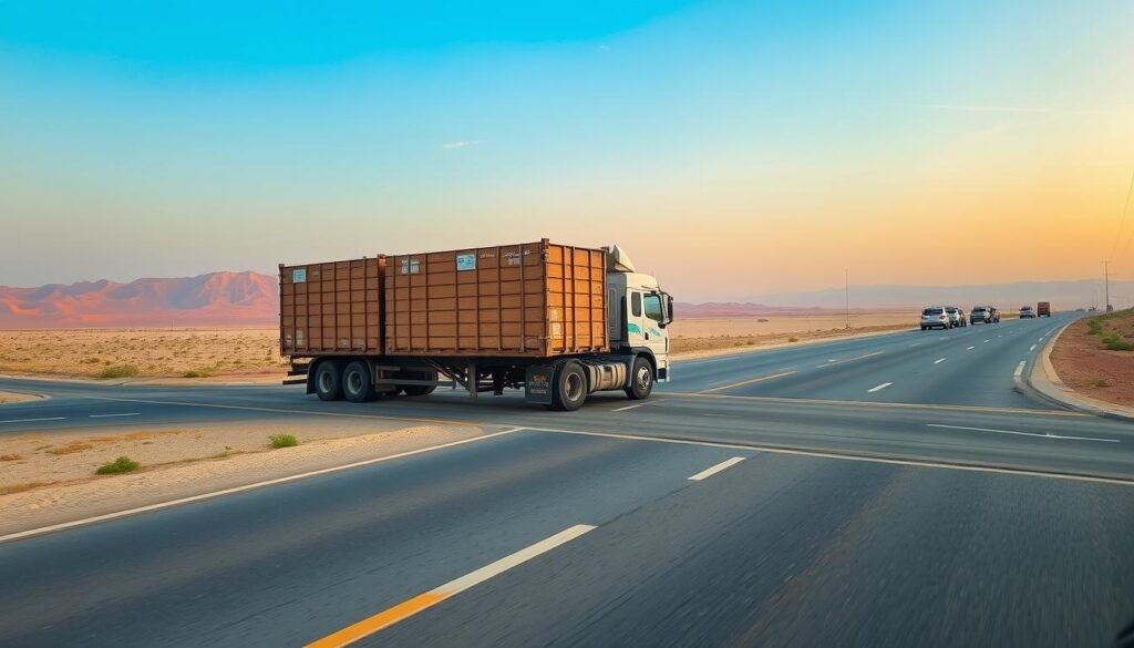 مخرج بضائع من جدة إلى ينبع