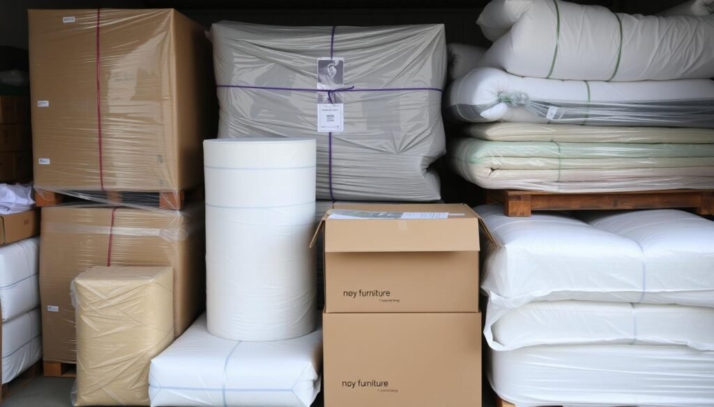 مواد تغليف العفش