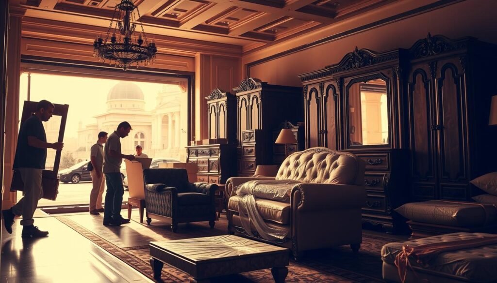 نقل اثاث جدة فك تغليف تركيب