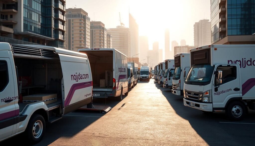 نقل عفش جدة سيارات مجهزة