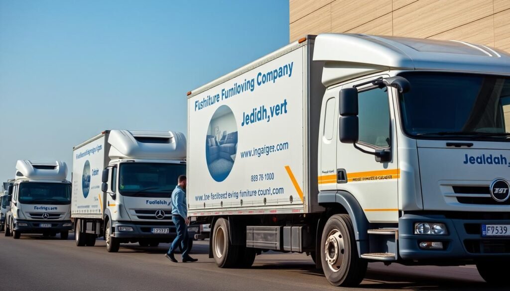 نقل عفش جدة من الباب للباب