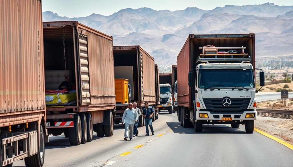 نقل عفش من جدة إلى الجبيل سيارات مجهّزة