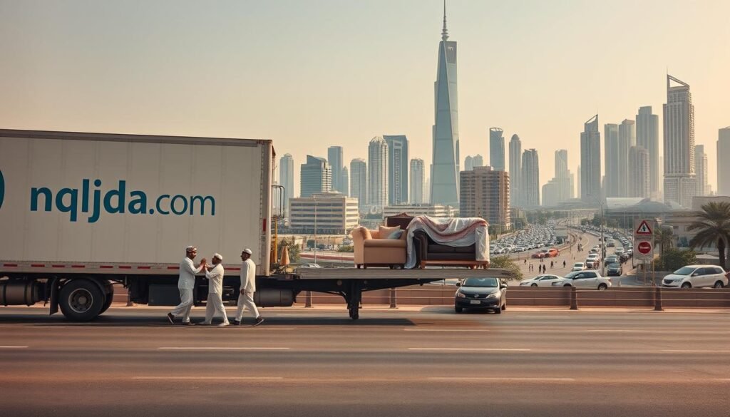 نقل عفش من جدة إلى الرياض