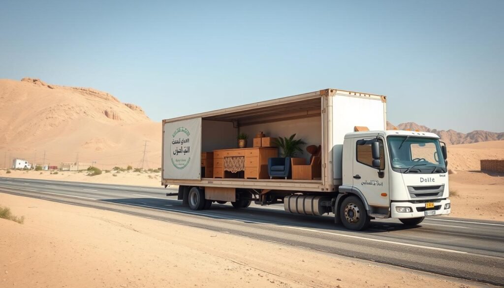 نقل عفش من جدة إلى الطائف