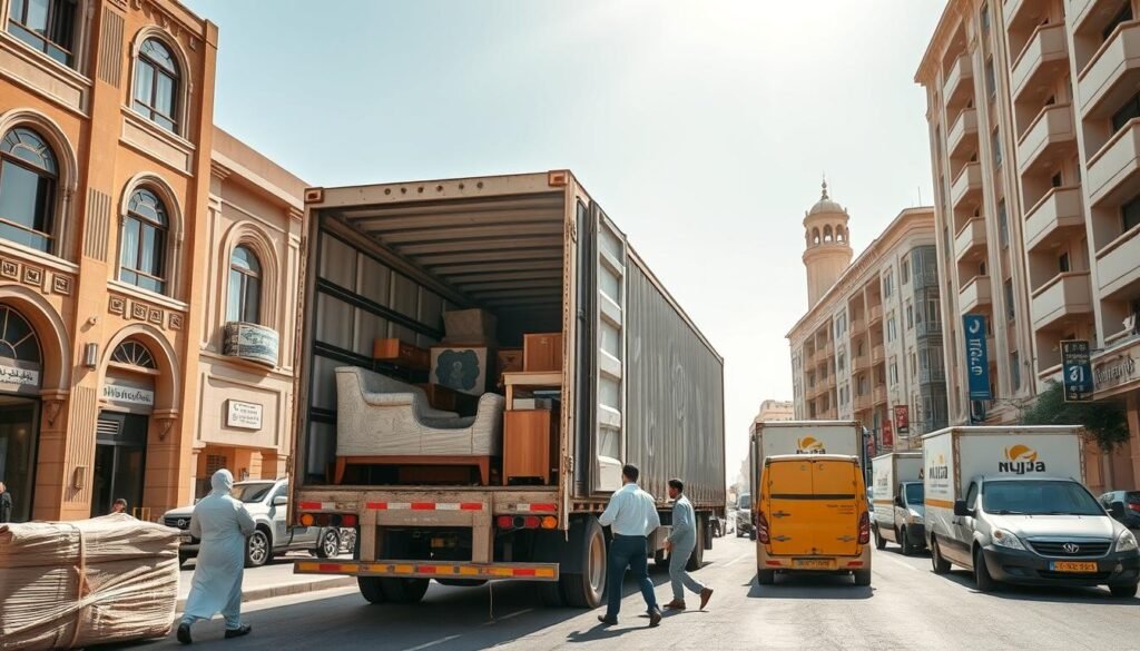 نقل عفش من جدة إلى الطائف