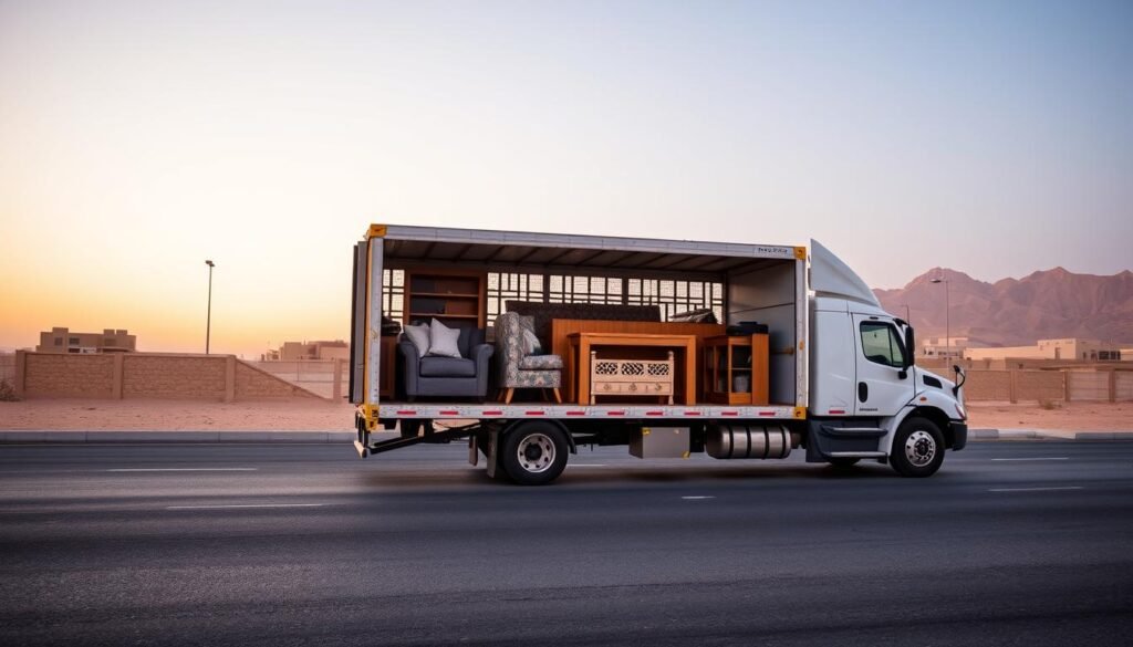 نقل عفش من جدة إلى جازان