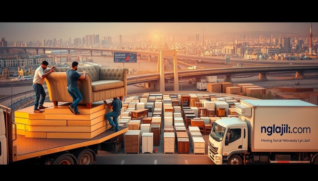 نقل عفش من جدة إلى جازان