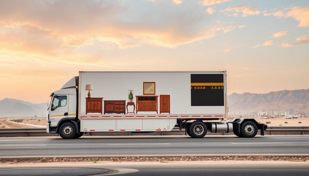 نقل عفش من جدة إلى مكة