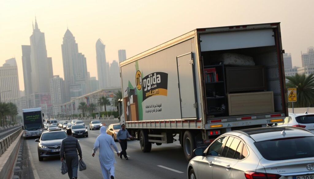 نقل عفش من جدة إلى مكة