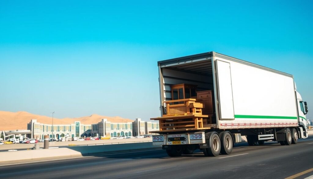 نقل عفش من جدة إلى مكة