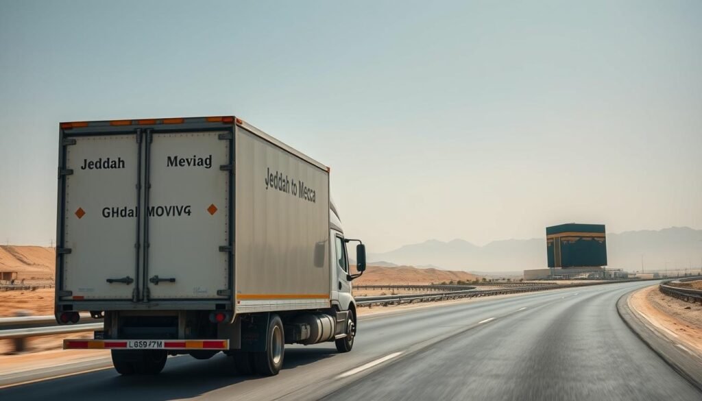 نقل عفش من جدة إلى مكة