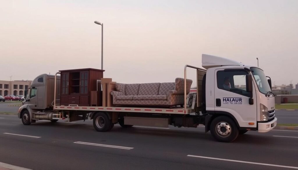 نقل عفش من جدة إلى مكة