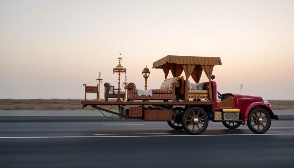 نقل عفش من جدة إلى مكة