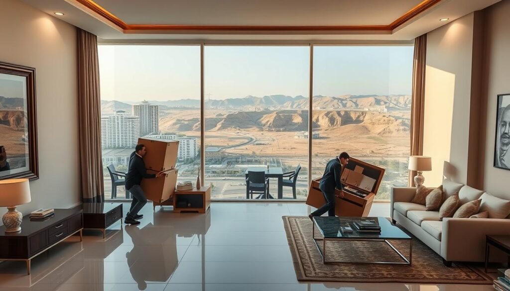 نقل عفش من جدة إلى نجران