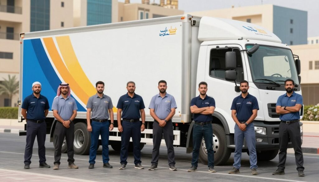 أفضل شركة نقل عفش في جدة - فريق العمل المحترف