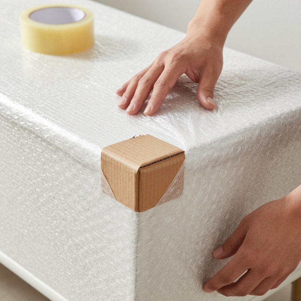 خدمات تعبئة وتغليف العفش الاحترافية