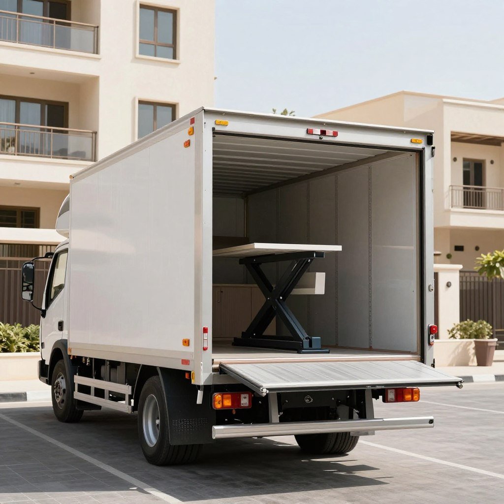 خدمات نقل العفش بسيارات مجهزة